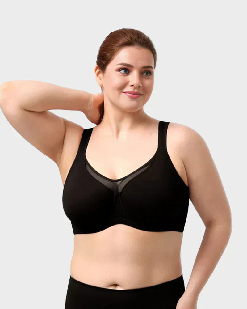 🔥Last Day Special Price £7.99💐Women's Elegant Sheer Full Coverage Plus Size Bra(副本)