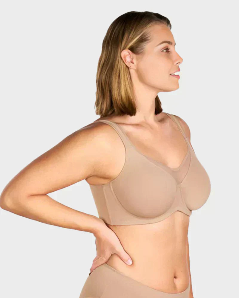 🔥Last Day Special Price £7.99💐Women's Elegant Sheer Full Coverage Plus Size Bra(副本)