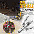 High Pressure Dual Handle Grease Gun Coupler