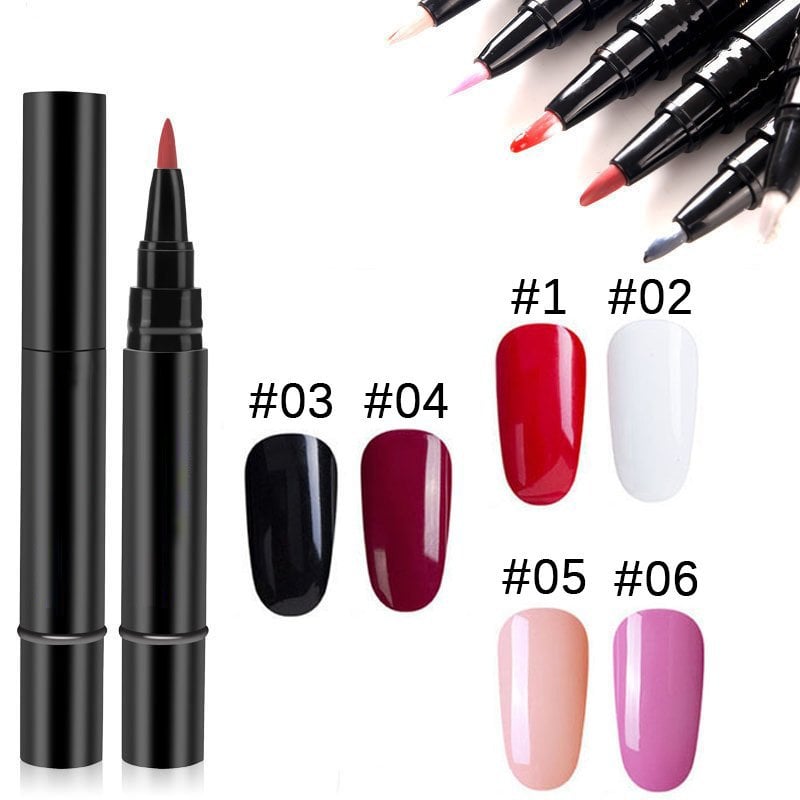 3-in-1 Gel Nail Pen – One Step. No Base or Top Coat Needed