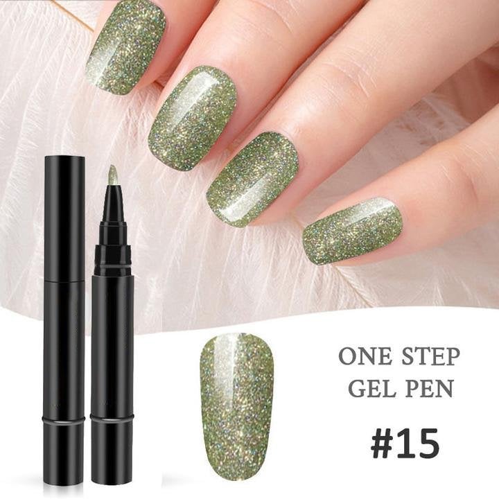 3-in-1 Gel Nail Pen – One Step. No Base or Top Coat Needed