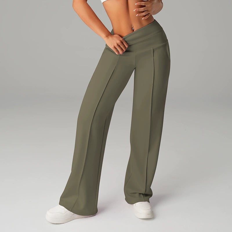 💗LAST DAY SALE 50% OFF⚡50K+ SOLD💕Women's Casual High Waist Wide Leg Pants