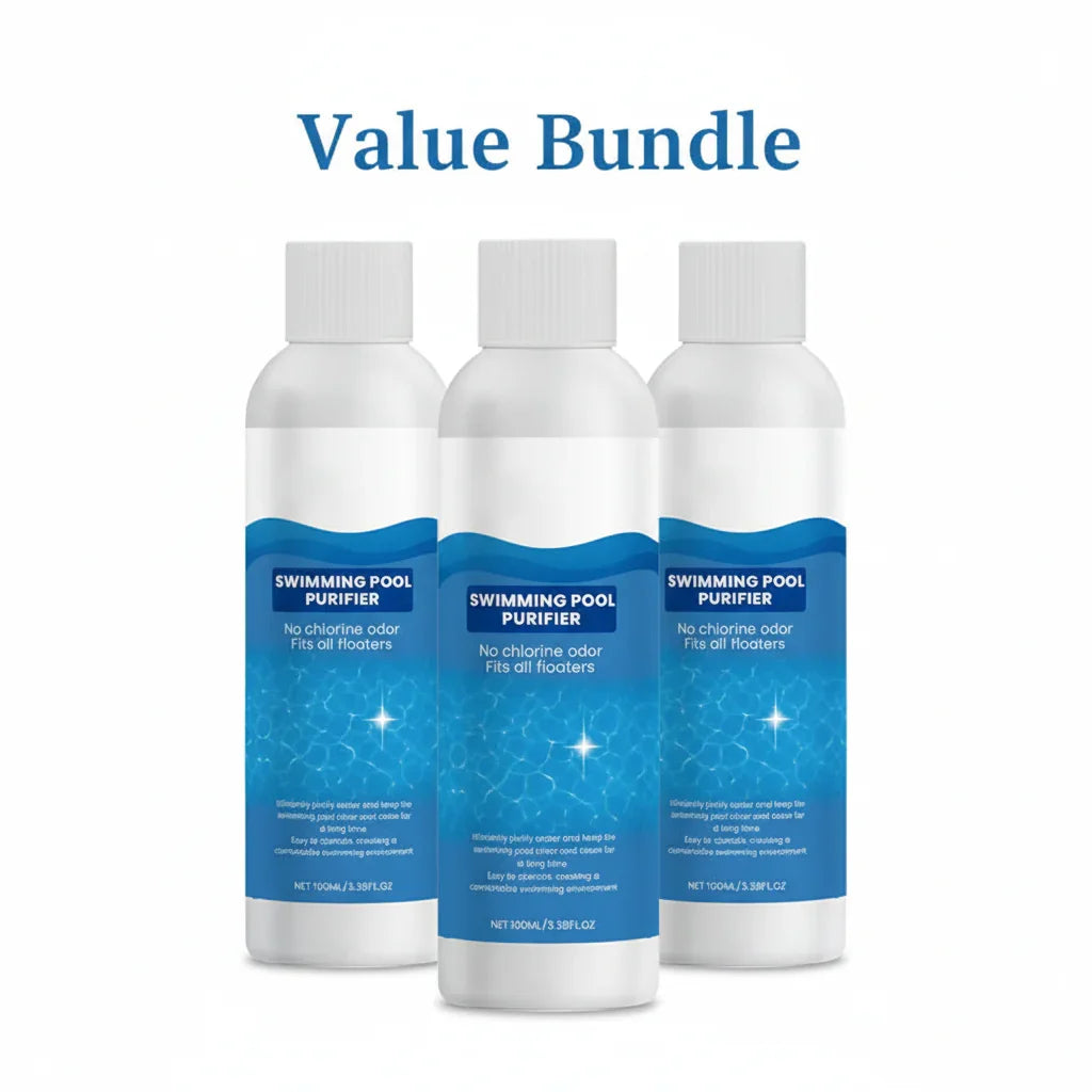 💧 Swimming Pool Purifying Liquid – Crystal Clear Water. Zero Hassle! ✨ Say goodbye to green water & harsh chemicals – just pure. fresh swimming every time. 🏊‍♂️💙