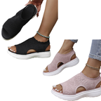 ⏳LAST DAY SALE ONLY ￡11.99!!🔥🔥Women's Breathable Knit Platform Sandals