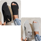Women's Breathable Knit Platform Sandals