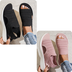 Women's Breathable Knit Platform Sandals