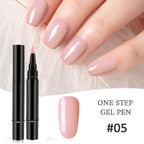 3-in-1 Gel Nail Pen – One Step. No Base or Top Coat Needed