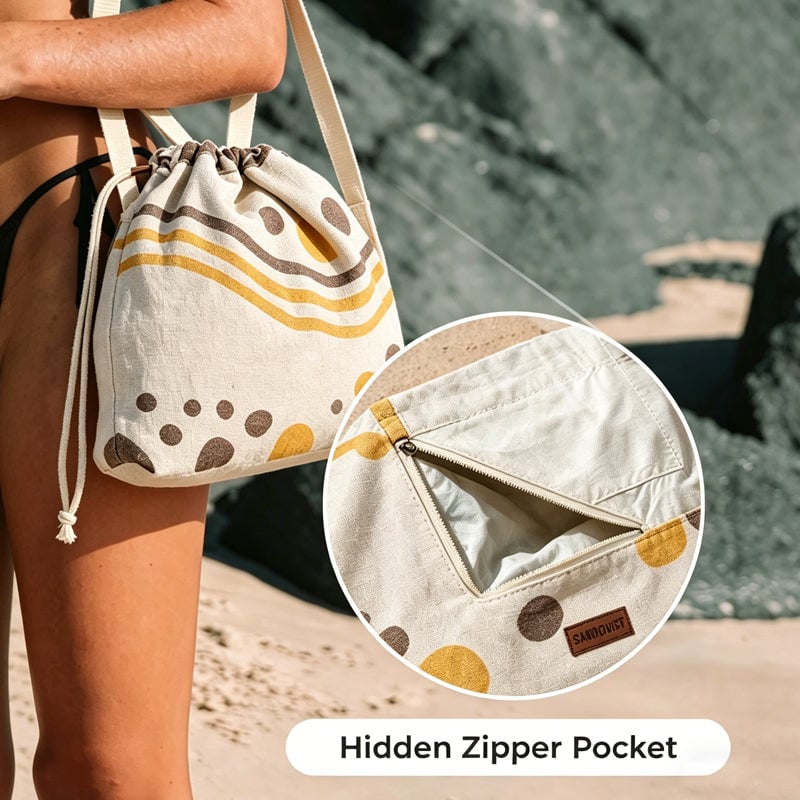 🌴 2-in-1 Beach Towel Backpack — Your Must-Have Summer Essential