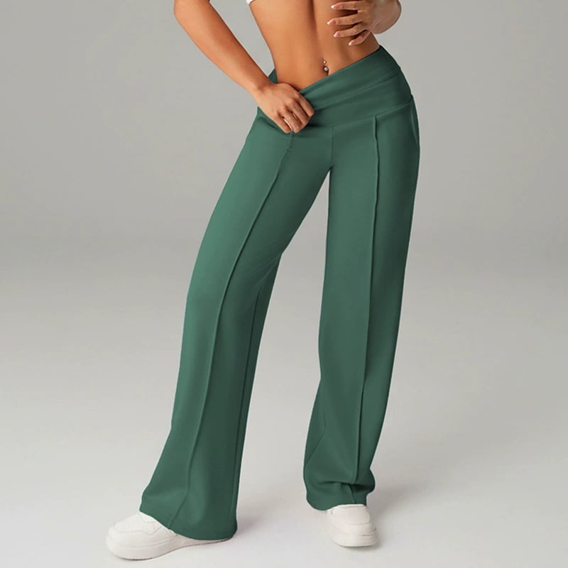 💗LAST DAY SALE 50% OFF⚡50K+ SOLD💕Women's Casual High Waist Wide Leg Pants