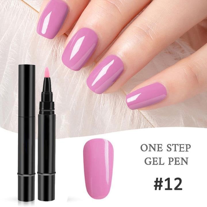 3-in-1 Gel Nail Pen – One Step. No Base or Top Coat Needed