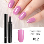 3-in-1 Gel Nail Pen – One Step. No Base or Top Coat Needed
