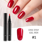 3-in-1 Gel Nail Pen – One Step. No Base or Top Coat Needed