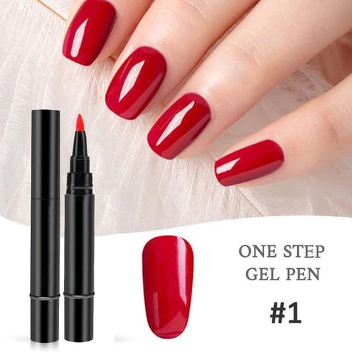 3-in-1 Gel Nail Pen – One Step. No Base or Top Coat Needed