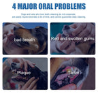 🐶Foam for removing tartar from pet teeth – Fresh breath & healthy teeth. no brushing required!🦷