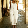 🔥Limited-time offer-Women's Casual Baggy Denim Overalls with Pockets