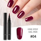 3-in-1 Gel Nail Pen – One Step. No Base or Top Coat Needed