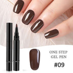 3-in-1 Gel Nail Pen – One Step. No Base or Top Coat Needed
