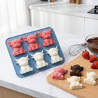 🐮 Mini Highland Cow Ice Cube Mold – Cute 3D Ice Cubes for Drinks, Parties & Gifts