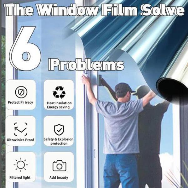 ⏳Time-Limited Special⏰Heat-Insulating Privacy Film – UV Protection. Easy Application & Perfect for Home & Office 🏠