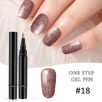 3-in-1 Gel Nail Pen – One Step. No Base or Top Coat Needed