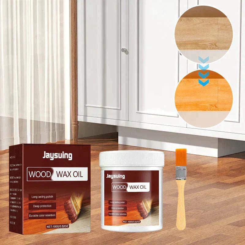 Wood Cleaner & Polish 3.5 Oz- Comes with Premium Brush