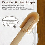 Extended Length Rubber Spatula Caulking Tool(50% OFF)