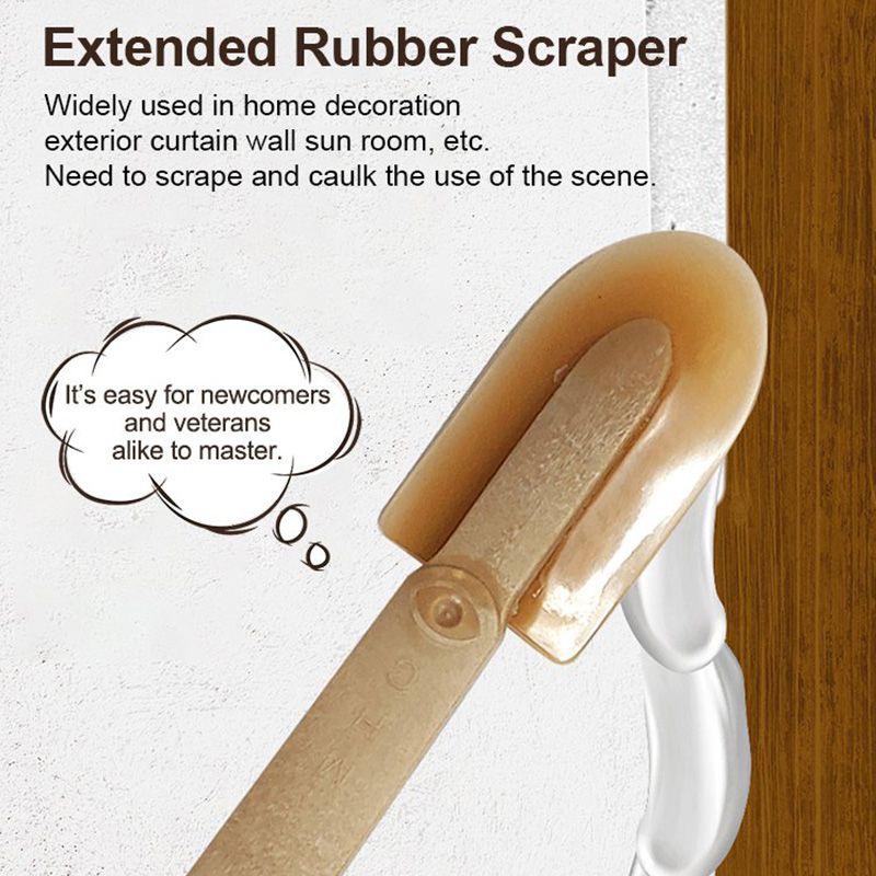 Extended Length Rubber Spatula Caulking Tool(50% OFF)
