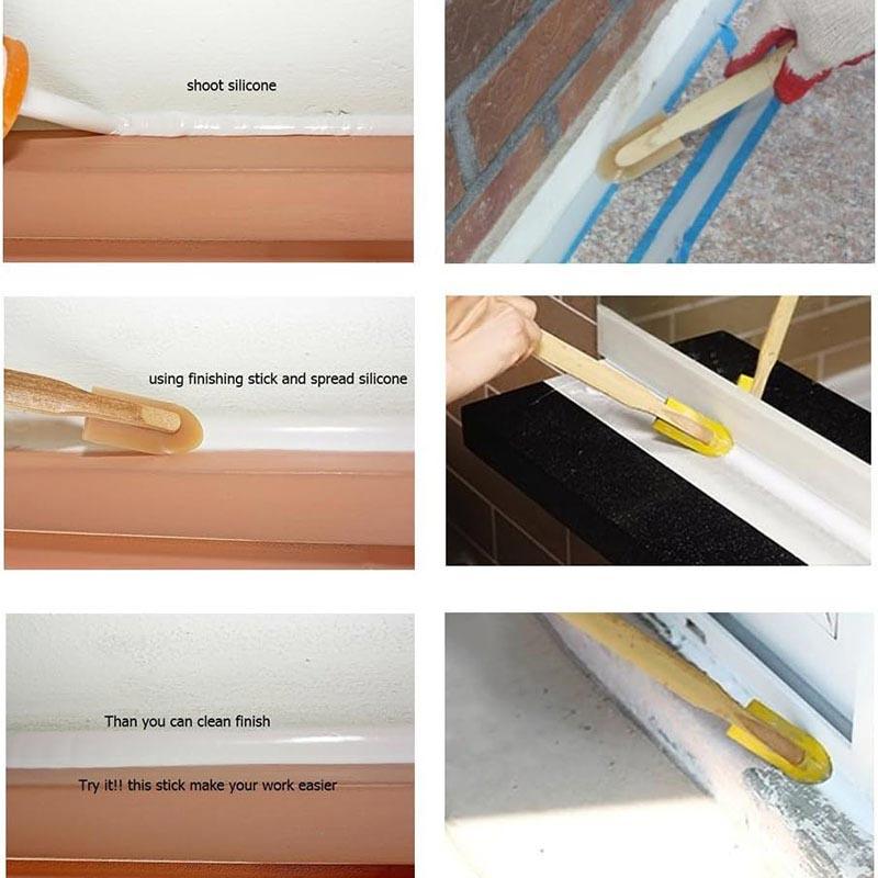 Extended Length Rubber Spatula Caulking Tool(50% OFF)