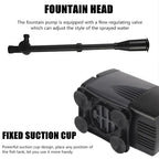 Pump Circulating Colored Lights Pool Fountain Landscape
