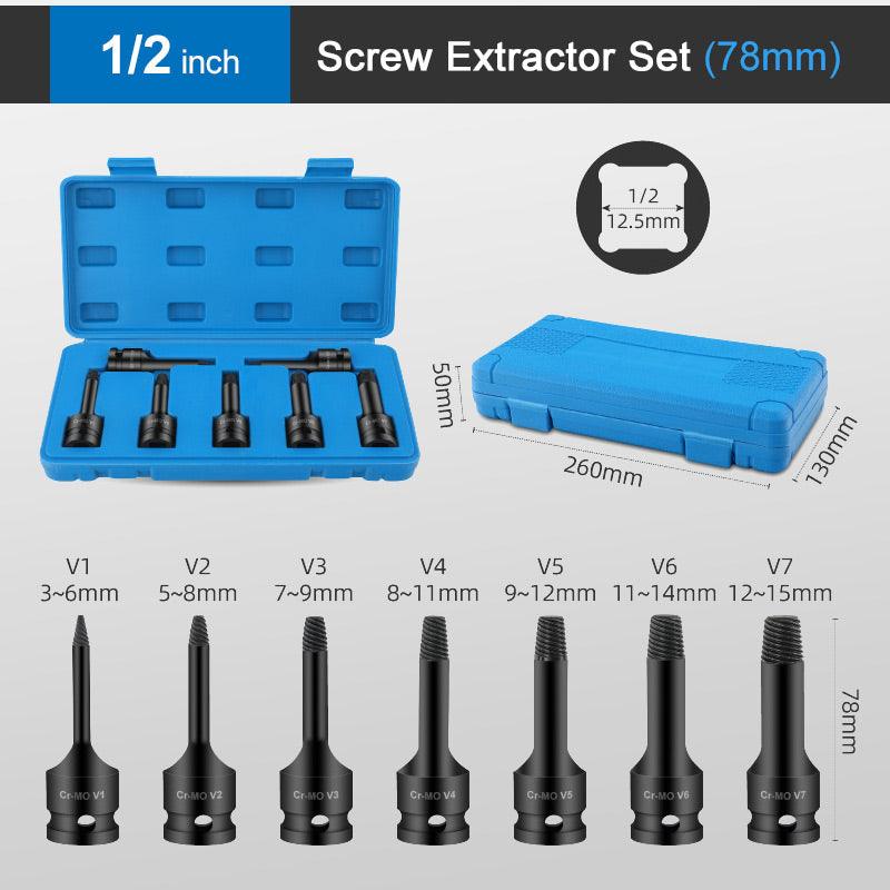 [Professional grade]Damaged Screw Extractor Set(50% OFF)