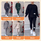 Women's Casual Sweatshirt Leggings Set