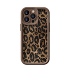 Leopard Print Case for iPhone with Lanyard