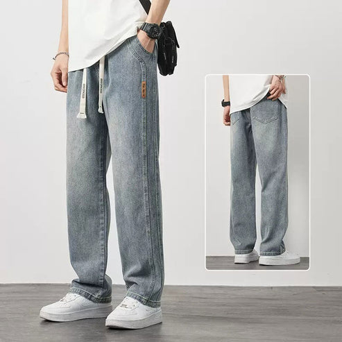 👖40% off!🆒Men's Loose Straight Jeans🏖️