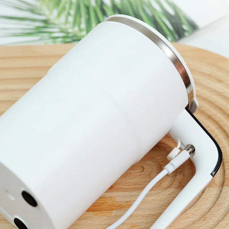 ☕Rechargeable Automatic Magnetic Stirring Coffee Mug Set with Digital Display