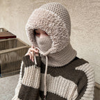 🎁Hot Sale 49% OFF🔥Women's Winter One-Piece Knitted Beanie Scarf Mask 3-in-1 Balaclava