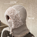 🎁Hot Sale 49% OFF🔥Women's Winter One-Piece Knitted Beanie Scarf Mask 3-in-1 Balaclava