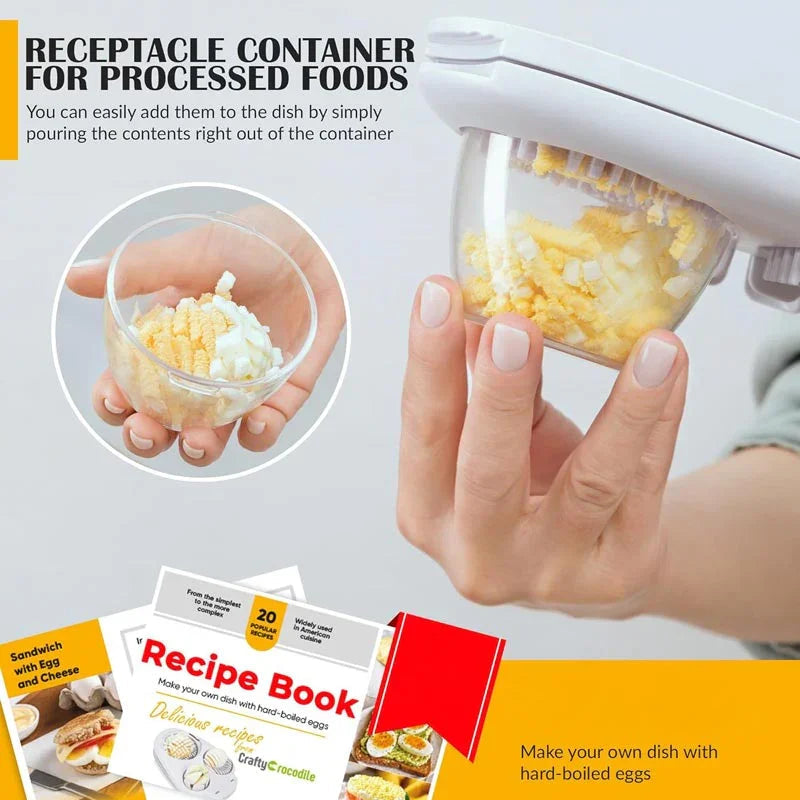 🔥Hot Sale 50% 0FF🔥Multifunctional 3-in-1 Egg Slicer