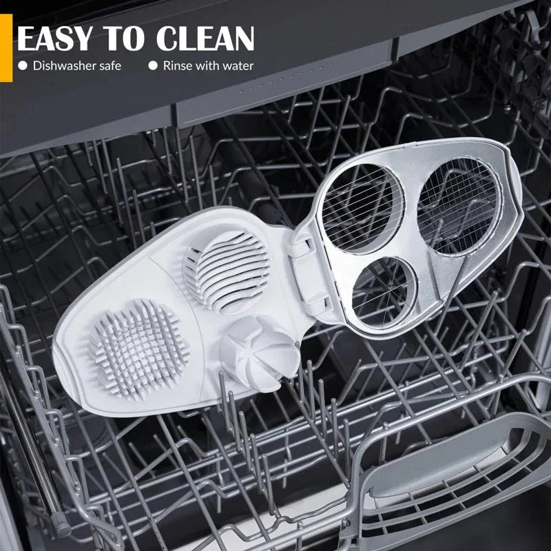 🔥Hot Sale 50% 0FF🔥Multifunctional 3-in-1 Egg Slicer