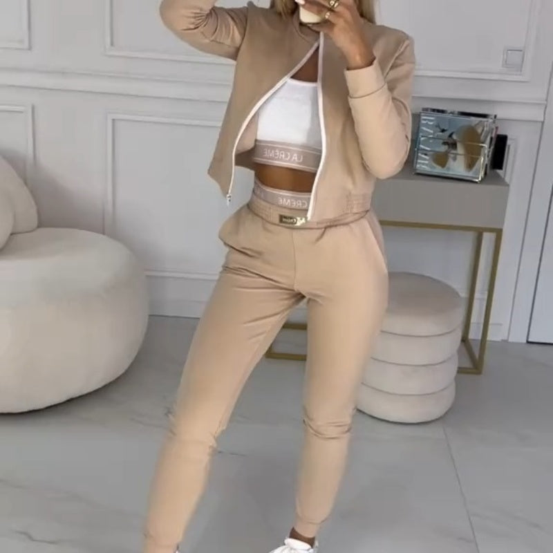 🎉New Year's Hot Sales - 70% OFF😍Women's 3-Piece Zip-Up Tracksuits