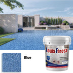 High-Gloss Marble Effect Epoxy Floor Coating(Free paint roller included)