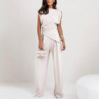 💕Spring New💕 Women's Elegant Solid Color Two-Piece Set