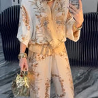 💕Limited Sale 50% OFF💕Women's Elegant Zip-Up Two-Piece Set