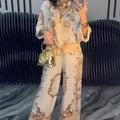 💕Limited Sale 50% OFF💕Women's Elegant Zip-Up Two-Piece Set