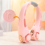 🥳2026 HOT SALE🥳💞50K+ SOLD!🍃 Neck Air Conditioner Fan – Ultra‑quiet. 360° rotating. 3 speeds. Hands‑free cooling. long battery. Summer essential! 😎🌬️