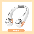🥳2026 HOT SALE🥳💞50K+ SOLD!🍃 Neck Air Conditioner Fan – Ultra‑quiet. 360° rotating. 3 speeds. Hands‑free cooling. long battery. Summer essential! 😎🌬️