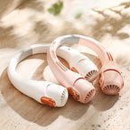 🥳2026 HOT SALE🥳💞50K+ SOLD!🍃 Neck Air Conditioner Fan – Ultra‑quiet. 360° rotating. 3 speeds. Hands‑free cooling. long battery. Summer essential! 😎🌬️
