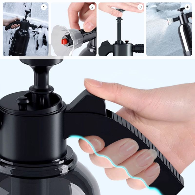 🎁 50% OFF ! 🫧 High-Foam Car Wash Sprayer – Thick Foam. Wide 60° Spray & Dual Nozzles for Effortless Cleaning 🧼🚗