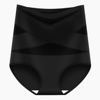 🌸Last Day-Buy 1 Get 3 Packs✨Plus-Size High-Waist Cross Tummy Control Panties