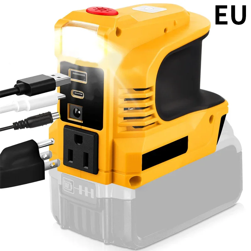 ⚡Compact DC to AC Inverter - Suitable For Cars. Motorhomes. Outdoor ( Free Shipping )