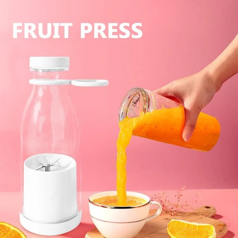 🥤🍊 Portable Juicer Bestseller – Fresh Juice Anytime. USB Rechargeable & Easy Clean ✨